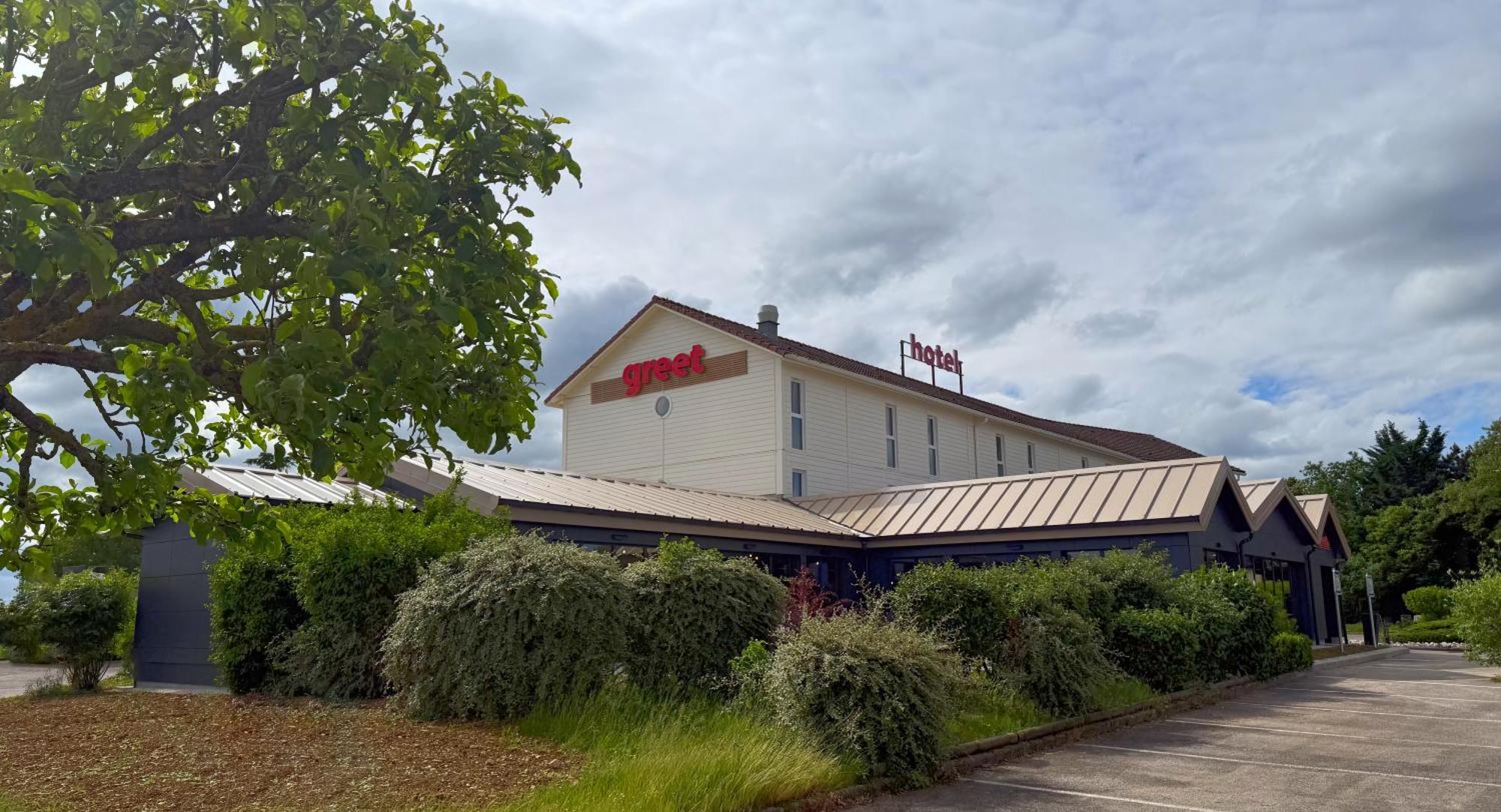 Greet Hotel Dijon Sud Longvic Exterior foto