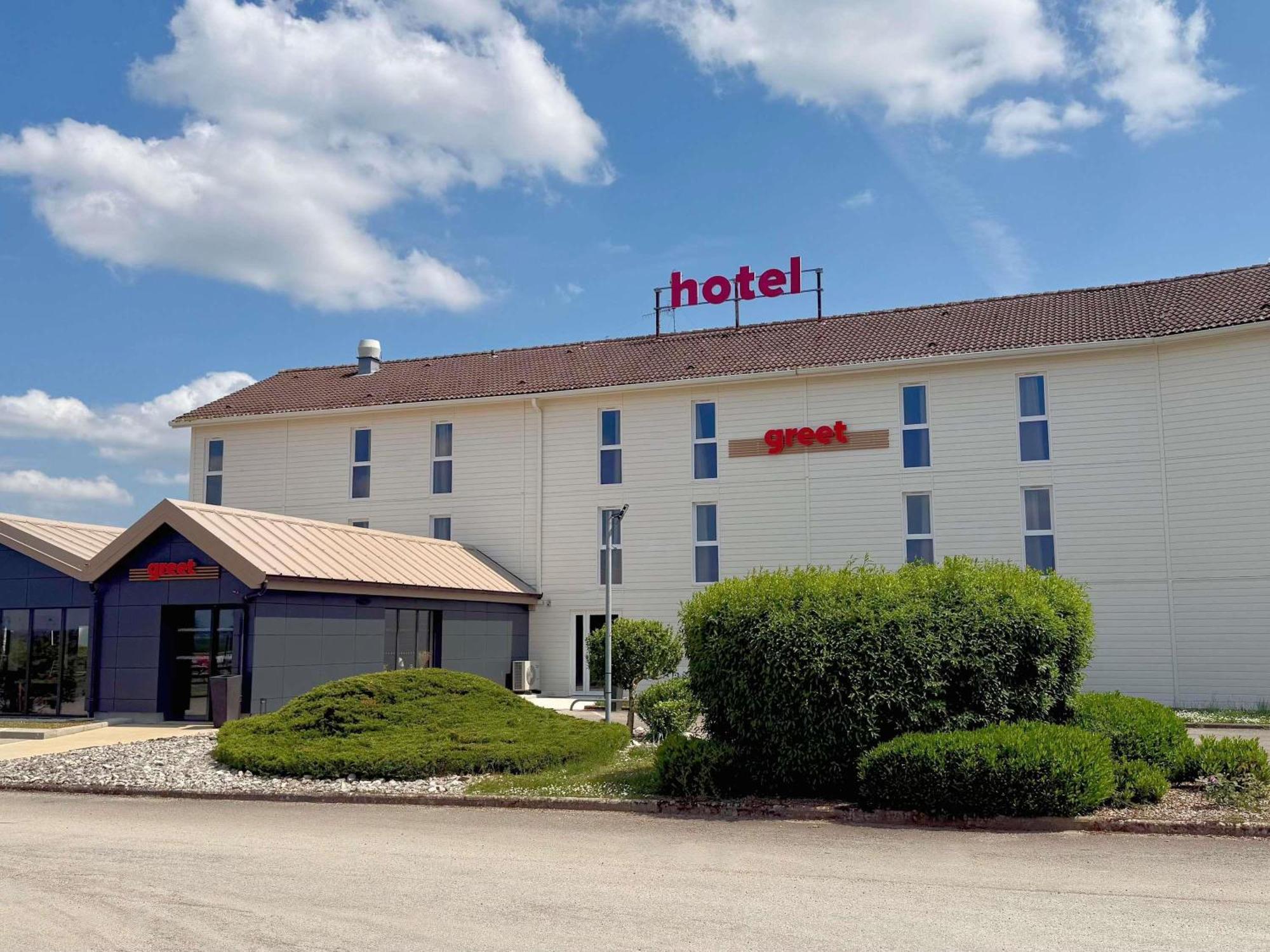 Greet Hotel Dijon Sud Longvic Exterior foto
