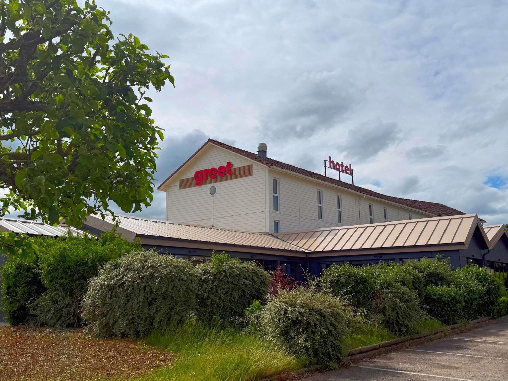 Greet Hotel Dijon Sud Longvic Exterior foto